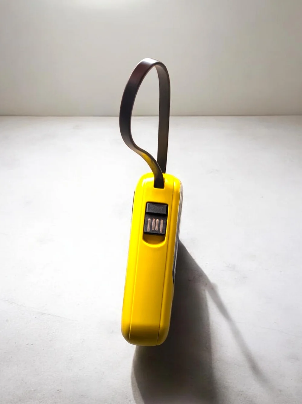 Power bank 10000mAh Yellow Portable Electronic Device